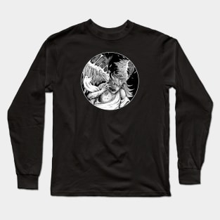 evolution of angel Long Sleeve T-Shirt